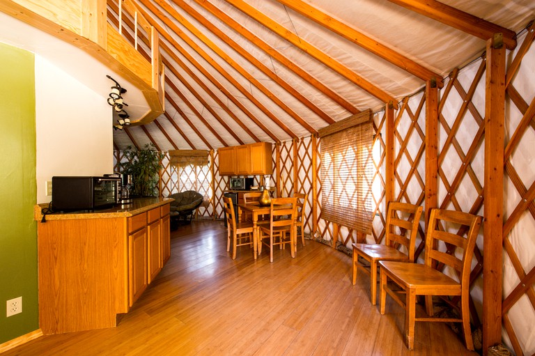 Experience glamping in California: Yurts in Big Flat, CA