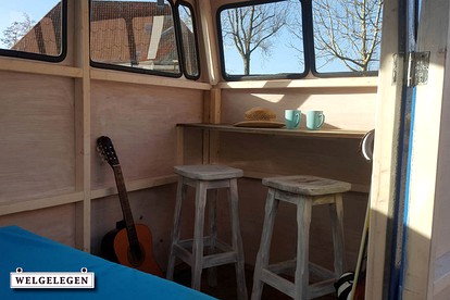 Funky Bus Hut Rentals for Two with Views of Friesland Countryside near Hindeloopen, Netherlands - Photo 3