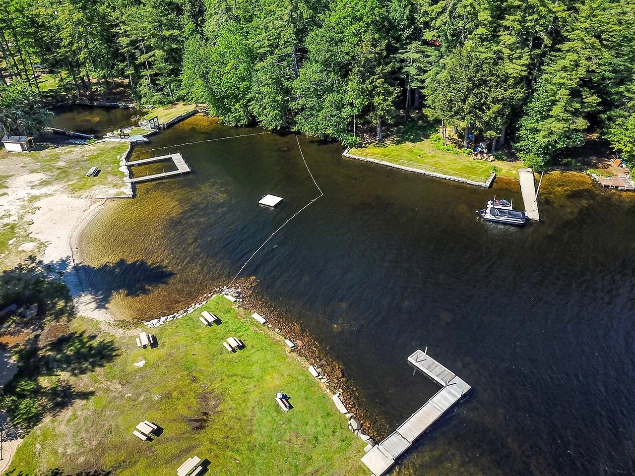 Impressive Cottage Surrounded by Trees in Bridgton, Maine