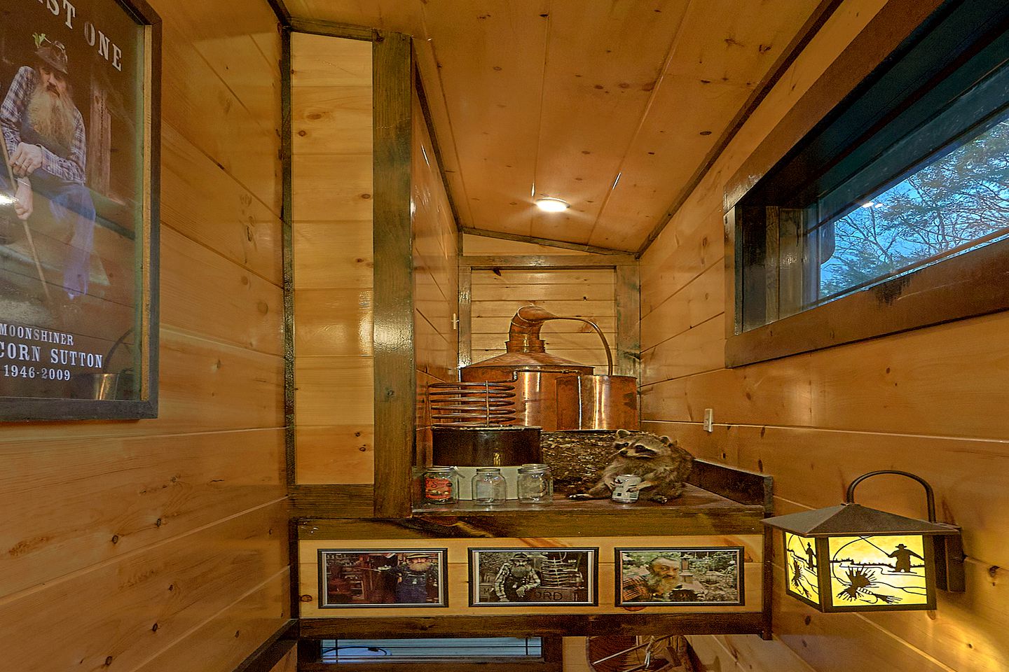 Family Glamping in Sevierville, Tennessee in Amazing Rental with Indoor Pool and Putt Putt Golf