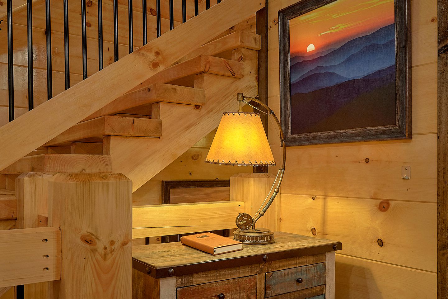 Family Glamping in Sevierville, Tennessee in Amazing Rental with Indoor Pool and Putt Putt Golf