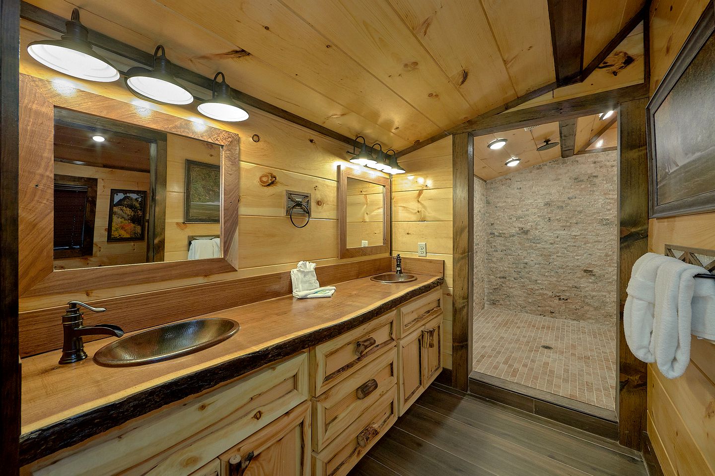 Family Glamping in Sevierville, Tennessee in Amazing Rental with Indoor Pool and Putt Putt Golf