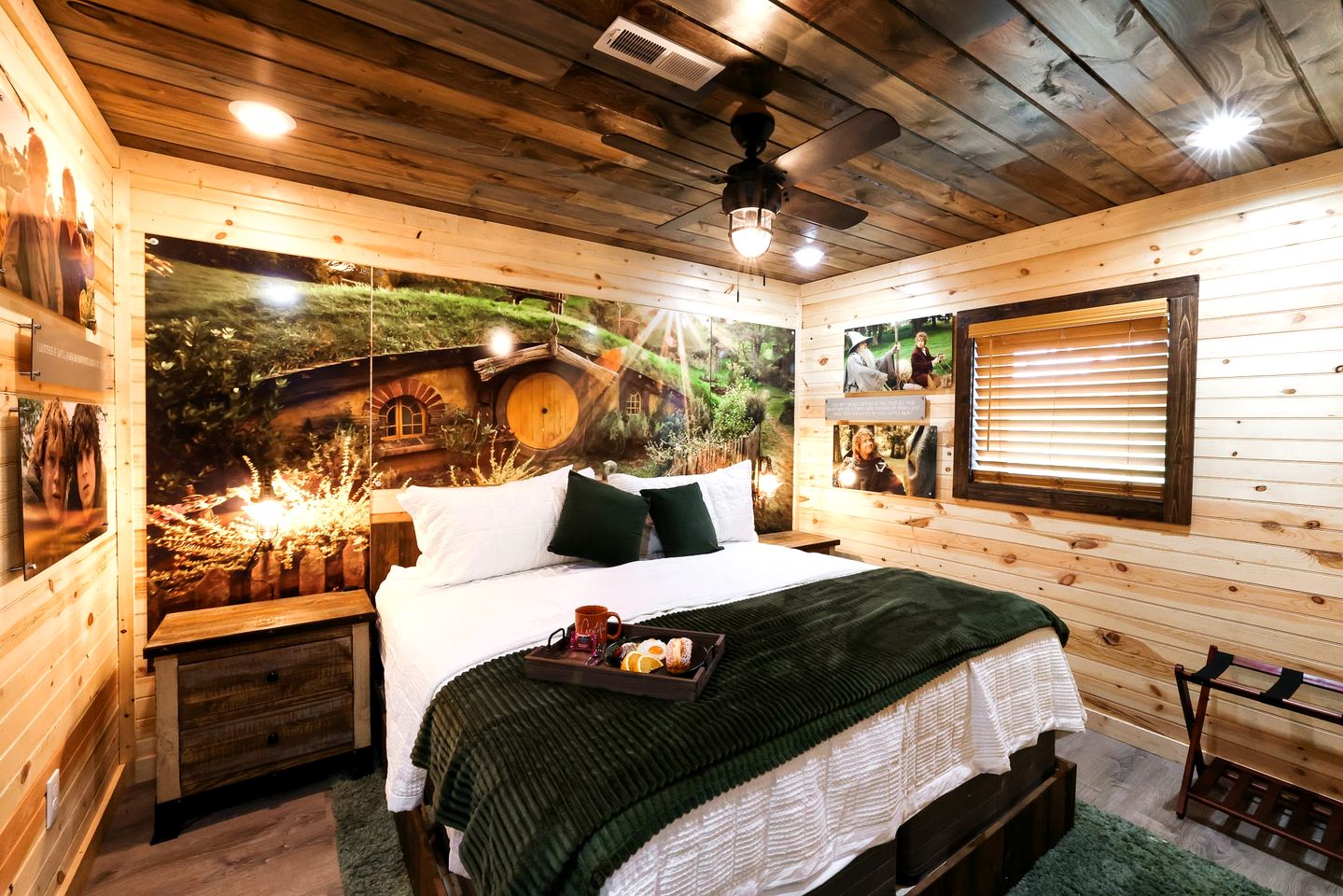 Fantasy Themed Funky Cabin with Hot Tub and Game Room, Perfect for a Whimsical Family Getaway to the Great Smoky Mountains