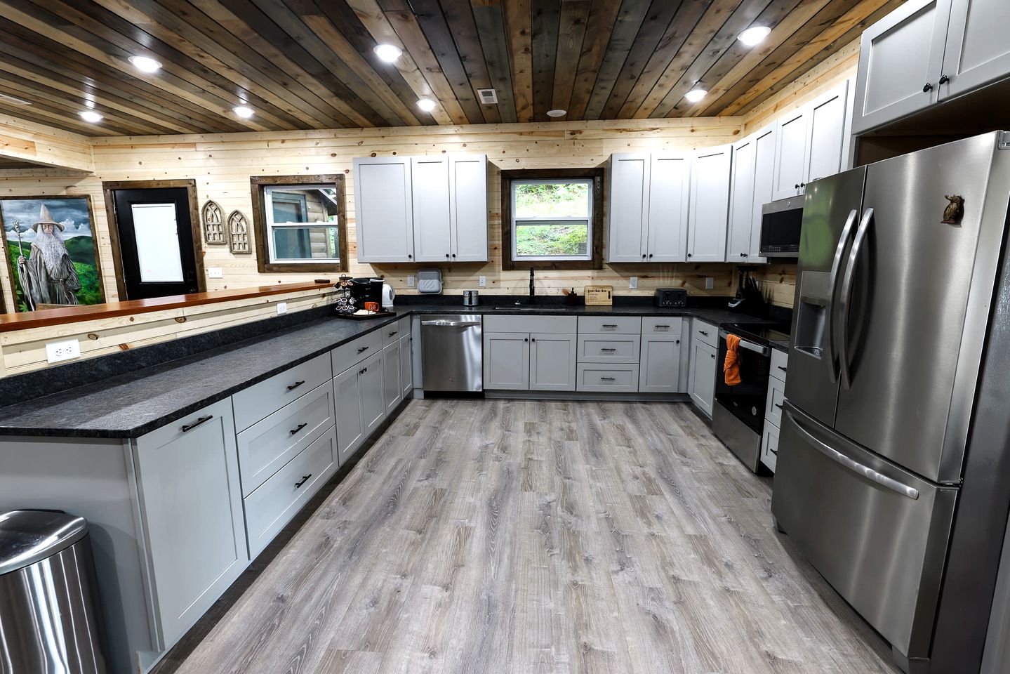 Fantasy Themed Funky Cabin with Hot Tub and Game Room, Perfect for a Whimsical Family Getaway to the Great Smoky Mountains
