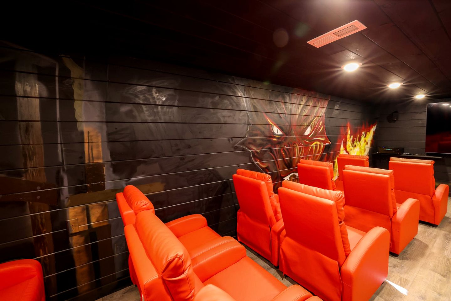 Fantasy Themed Funky Cabin with Hot Tub and Game Room, Perfect for a Whimsical Family Getaway to the Great Smoky Mountains