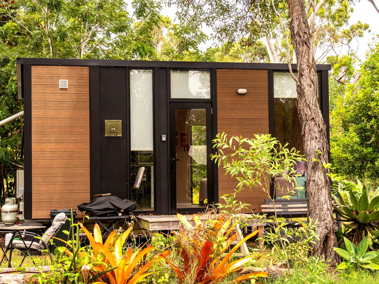 Garden Glamping in a Queensland Tiny House for Relaxation and Recreation