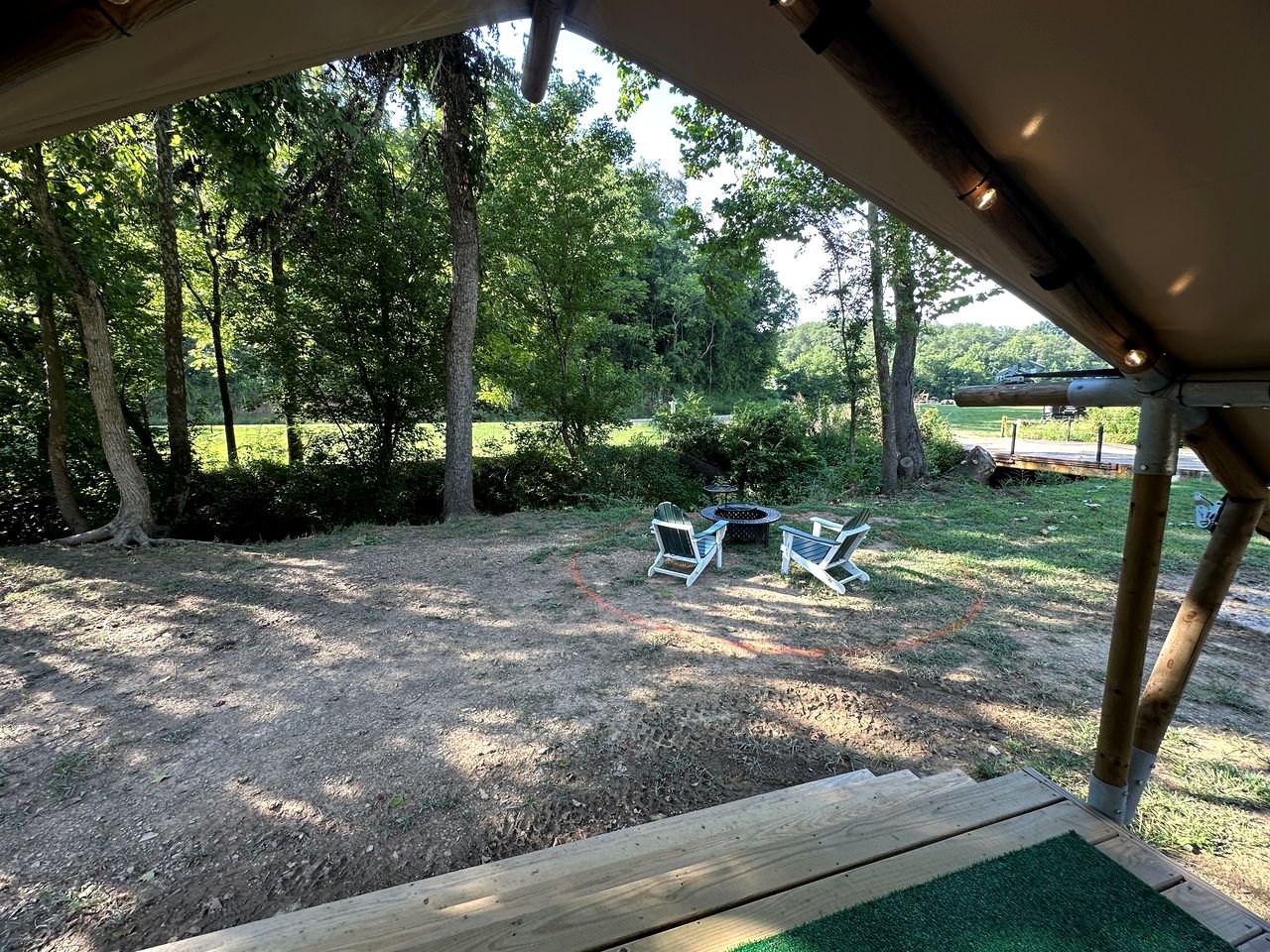 Exquisite Safari Tent Haven near Smoky Mountains in Tennessee