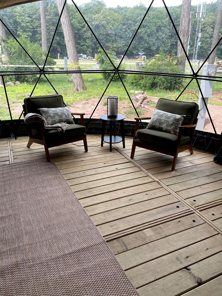 Cozy Geodesic Dome Escape in the Heart of the Catskills, New York
