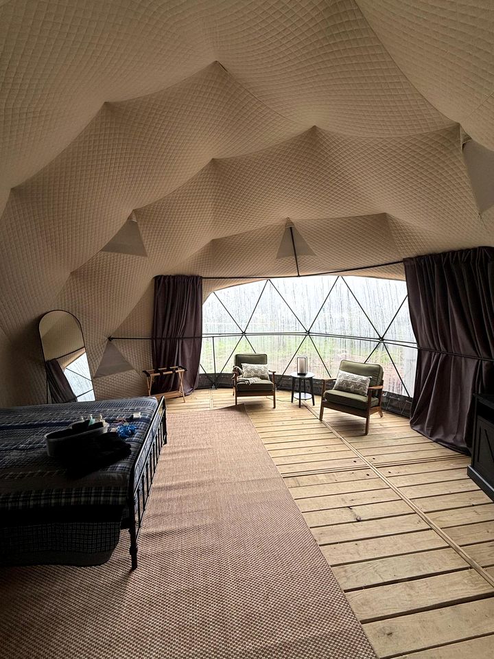 Cozy Geodesic Dome Escape in the Heart of the Catskills, New York