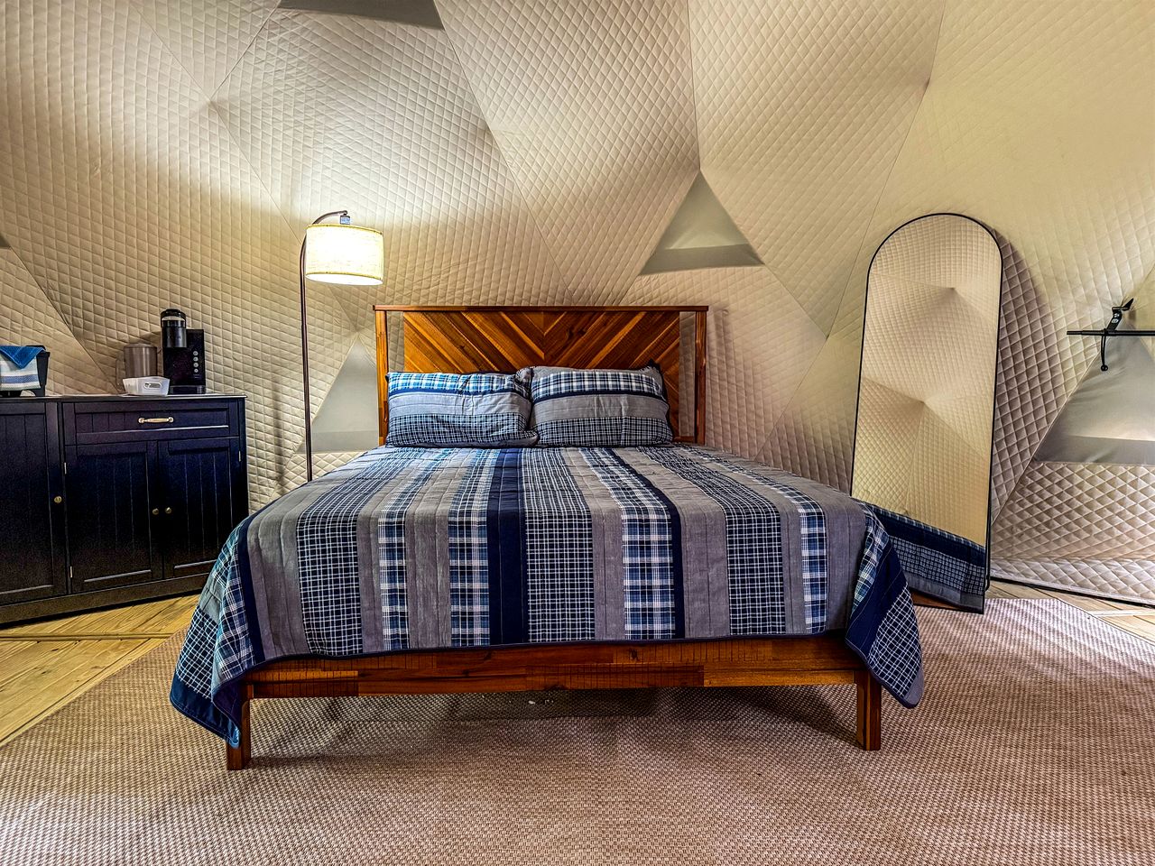 Idyllic Geodesic Dome Sanctuary near Schoharie Creek in New York