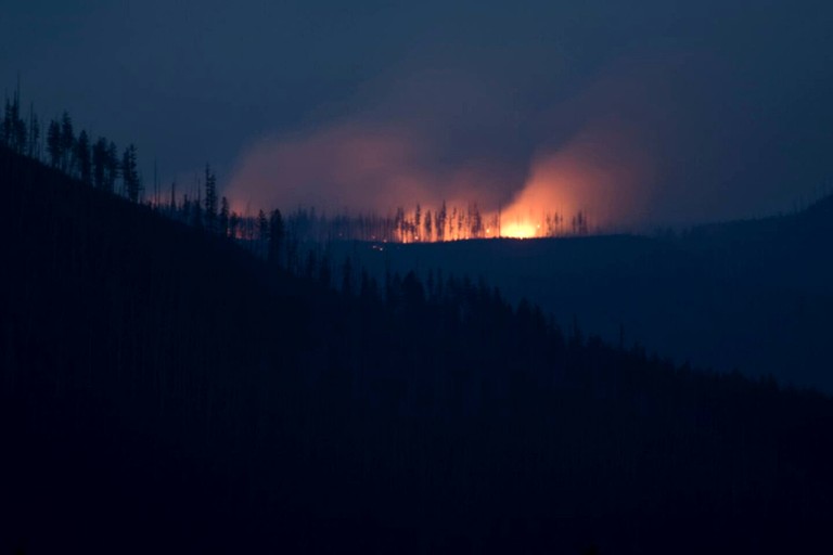 Cabins (United States of America, West Glacier, Montana)
