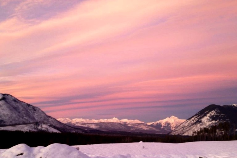 Cabins (United States of America, West Glacier, Montana)