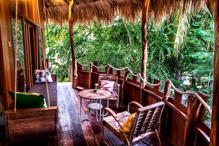 Tree Houses (Gili Trawangan, West Nusa Tenggara, Indonesia)