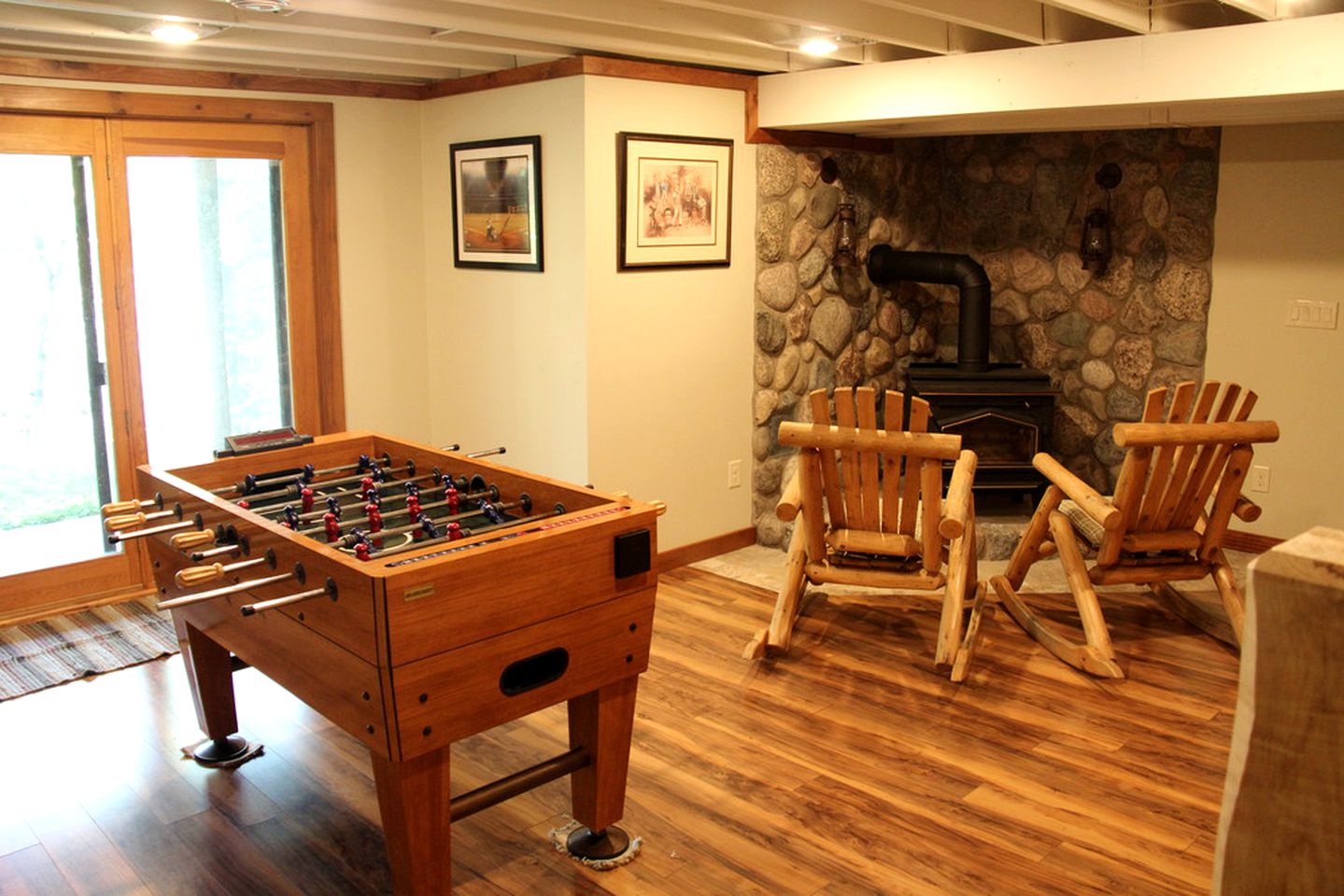 Amazing Lakefront Cabin with Game Room and Fire Pit in Stevens Point, Wisconsin