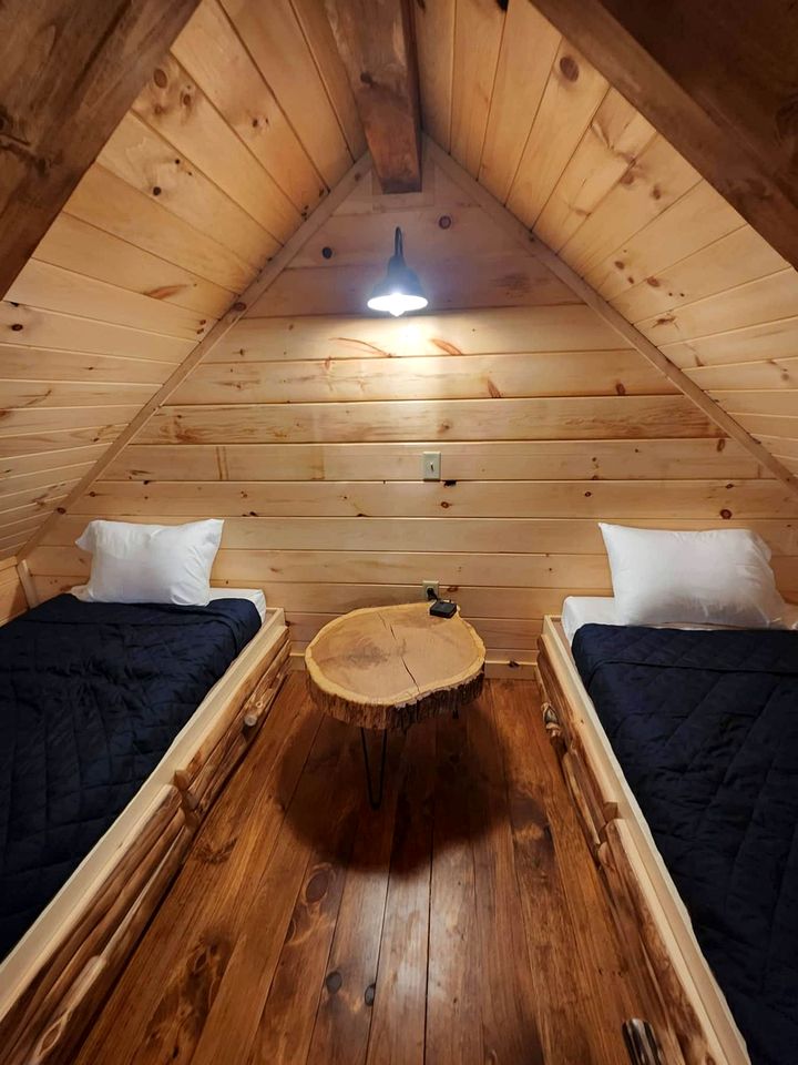 Sweet Tree Cabin with Grill Overlooking Tappan Lake in Ohio