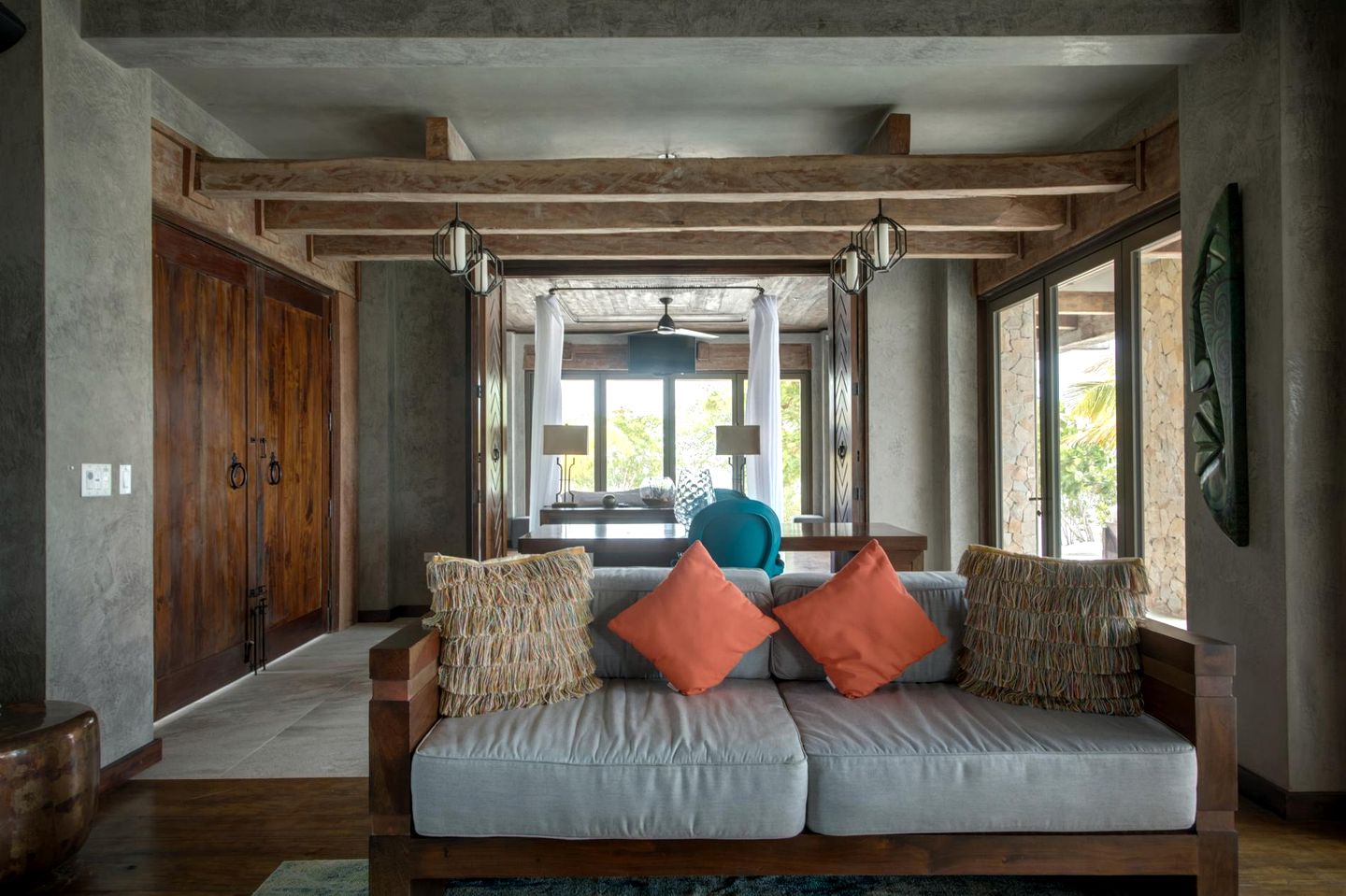 Fantastic Beach House Settled in a Private Island in Belize City, Belize District