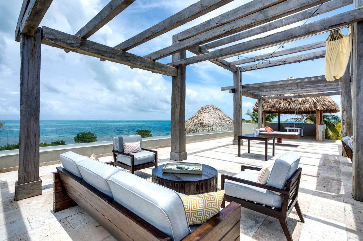 Fantastic Beach House Settled in a Private Island in Belize City, Belize District