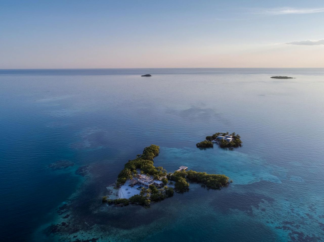 Fantastic Beach House Settled in a Private Island in Belize City, Belize District