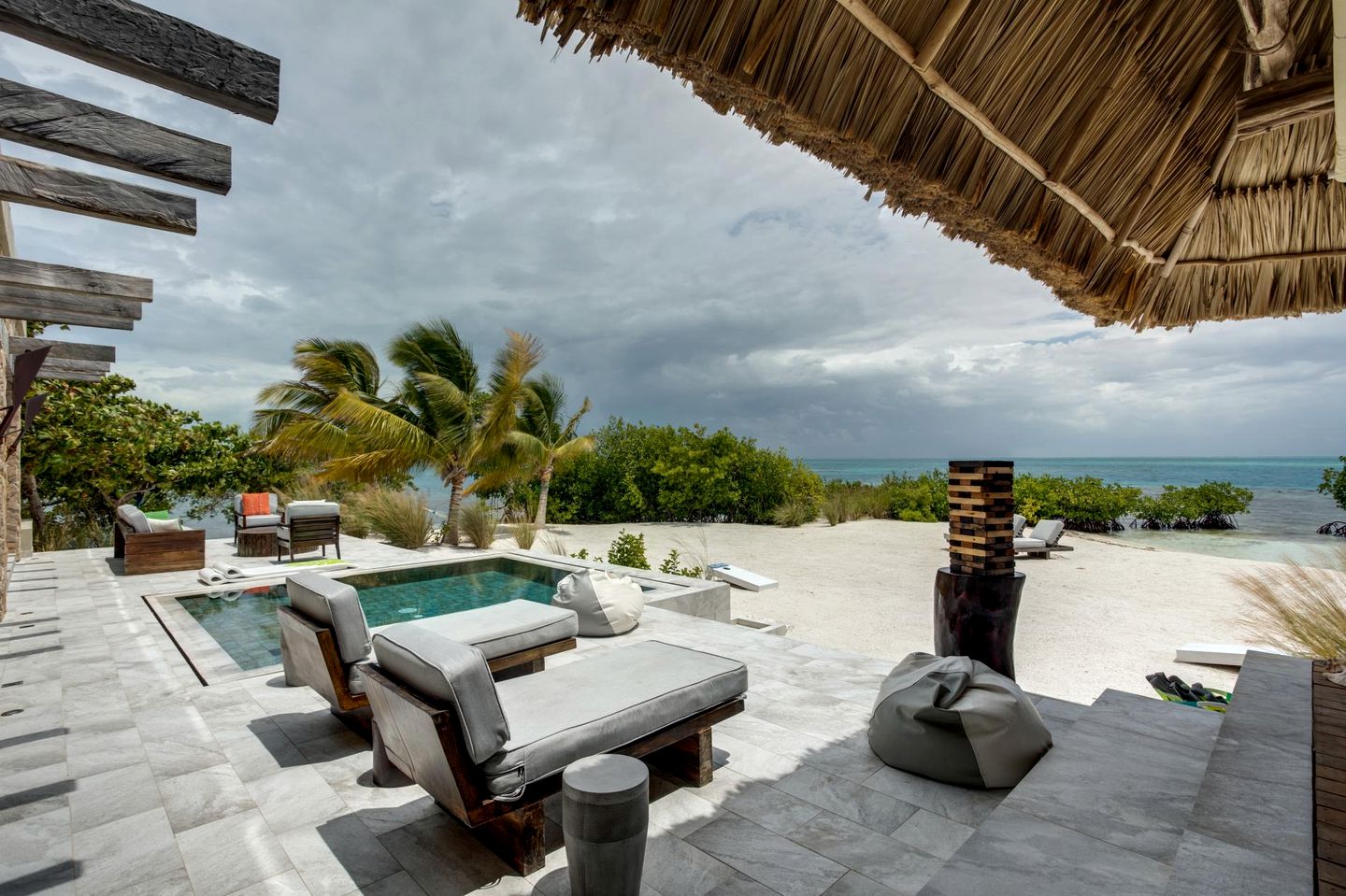 Fantastic Beach House Settled in a Private Island in Belize City, Belize District