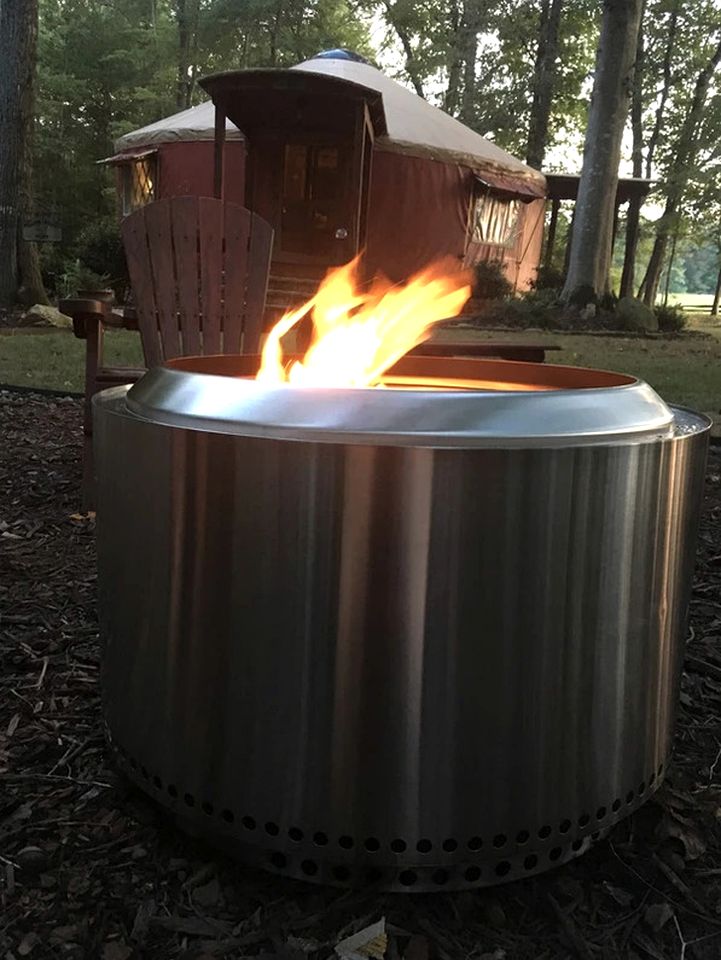 Glamping Yurt Destination with Stunning Views of the Appalachian Trail in North Carolina