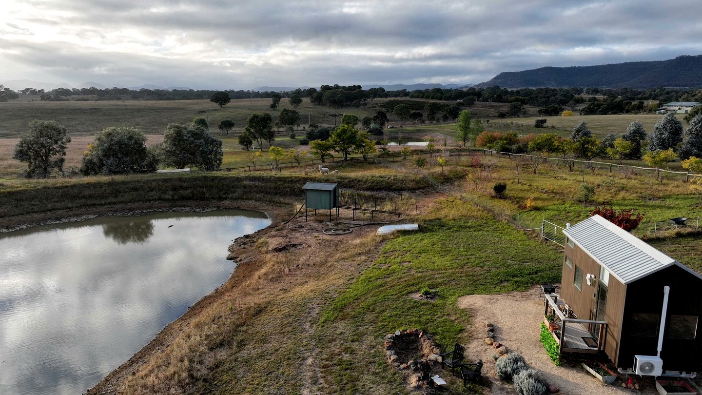 Glamp on a Vineyard in the Mudgee Wine Region near Wollemi National Park