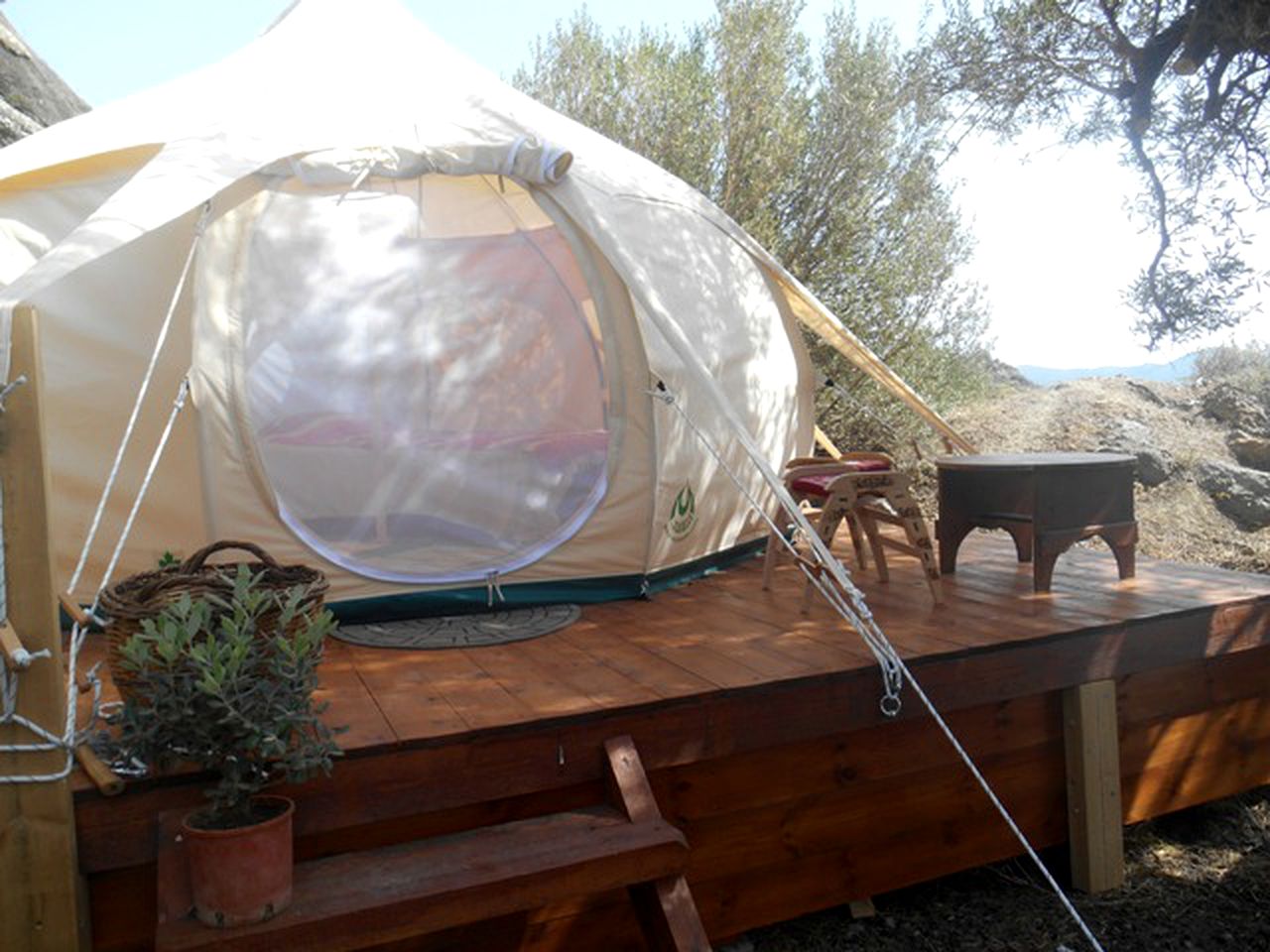 Luxury Tent in Crete, Greece Glamping Hub