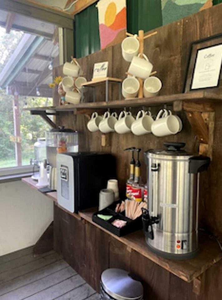 Spacious Group Glamping Site with Safari Tents, BBQ Gazebo, Fire Pits, Forest Trails in Broadalbin, New York