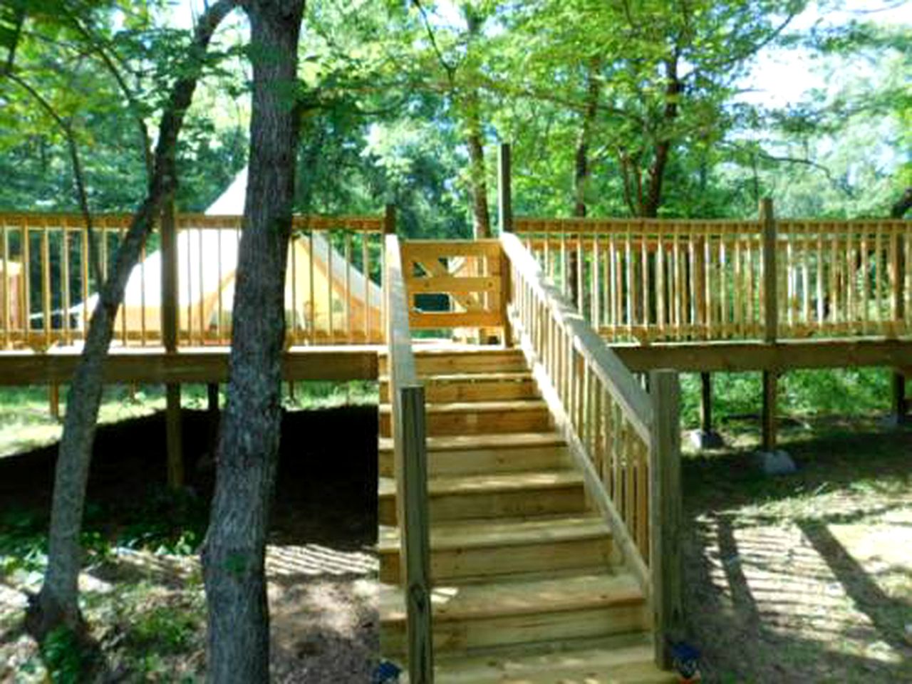 Amazing Bell Tent for a Relaxing Getaway near Beavers Bend State Park, Oklahoma