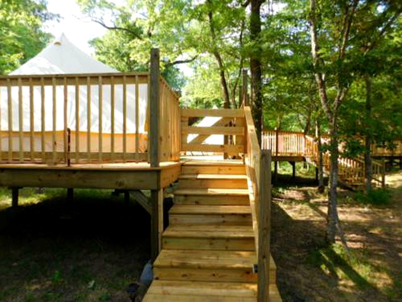 Amazing Bell Tent for a Relaxing Getaway near Beavers Bend State Park, Oklahoma