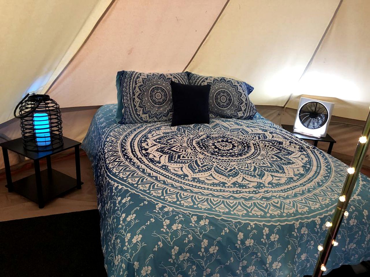 Amazing Bell Tent for a Relaxing Getaway near Beavers Bend State Park, Oklahoma