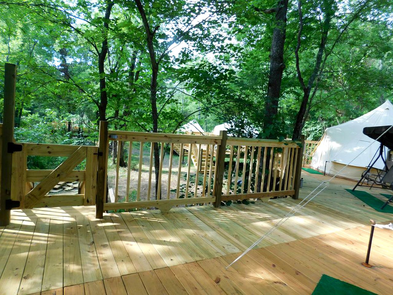 Amazing Bell Tent for a Relaxing Getaway near Beavers Bend State Park, Oklahoma