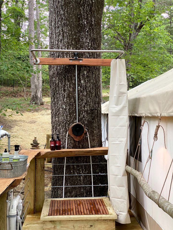 Glamping at Paradise Point in Signal Mountain, TN