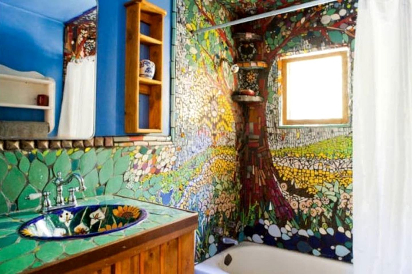 Artistic Garden Casita on Organic Farm in New Mexico