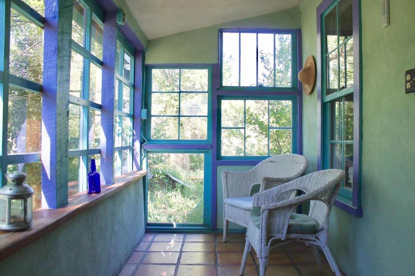 Artistic Garden Casita on Organic Farm in New Mexico