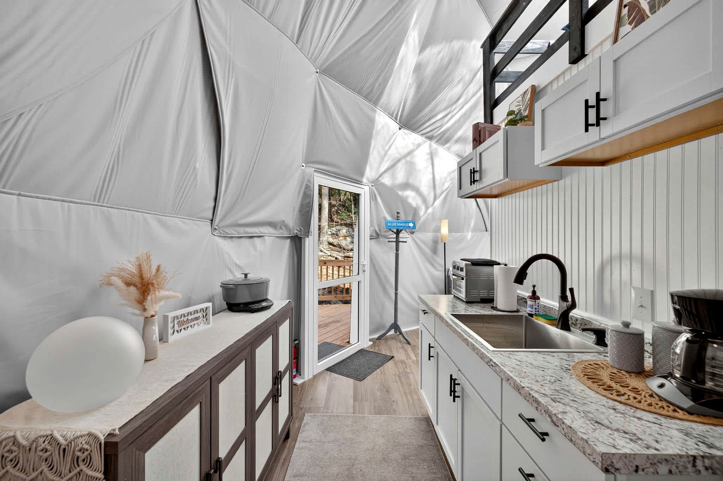 Luxe Stargazing Glamping Dome with Panoramic Views Near Lost River State Park, Wardensville WV