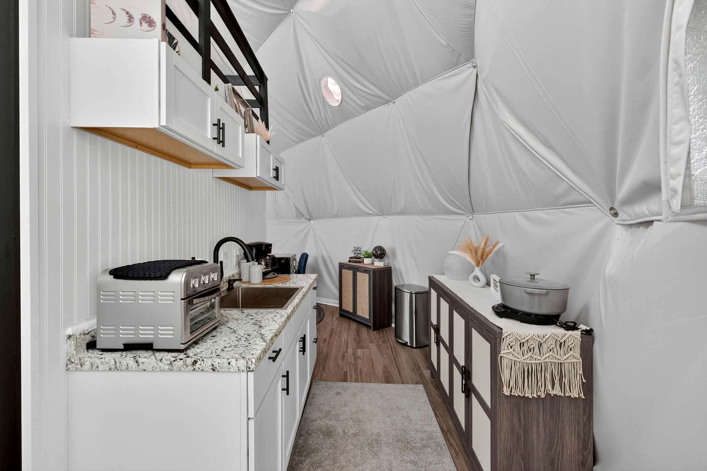 Luxe Stargazing Glamping Dome with Panoramic Views Near Lost River State Park, Wardensville WV