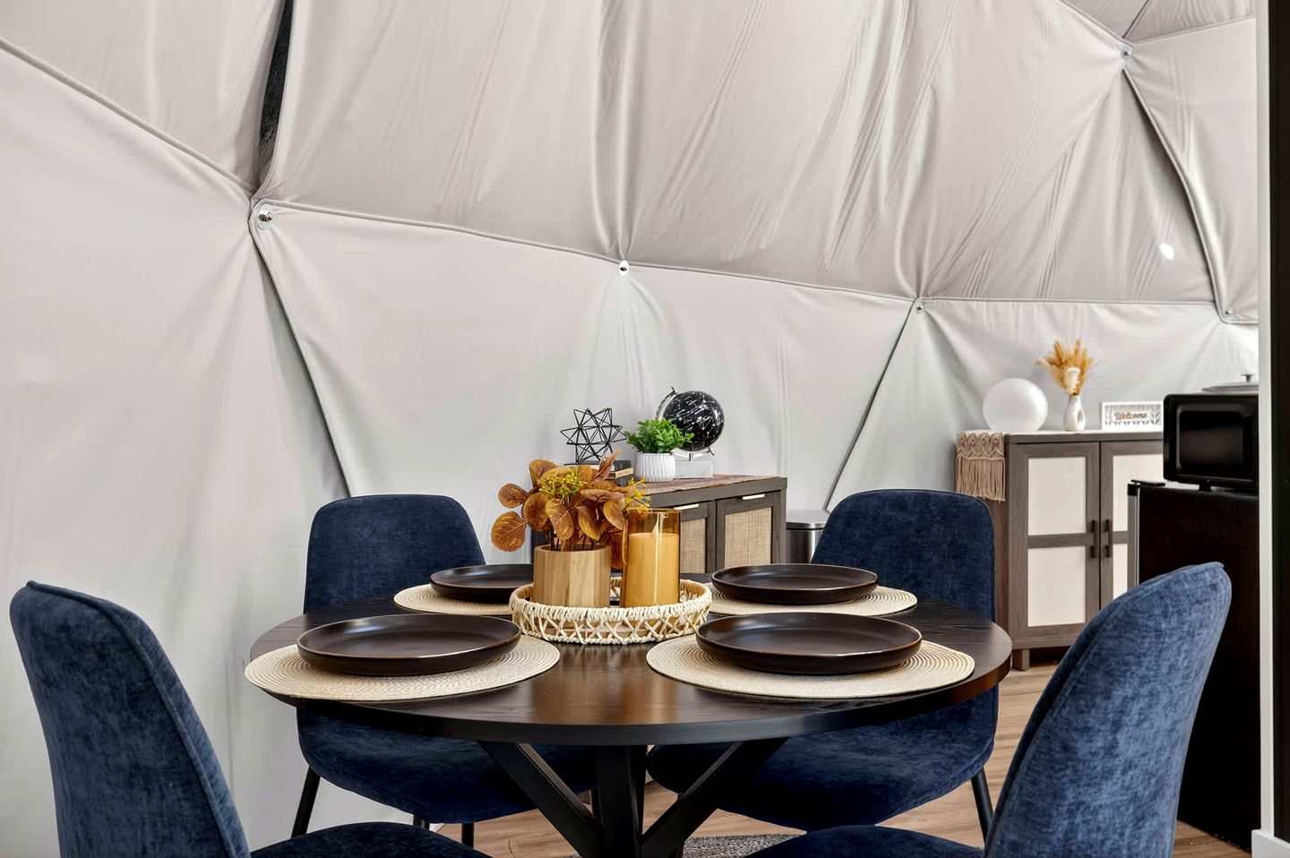 Luxe Stargazing Glamping Dome with Panoramic Views Near Lost River State Park, Wardensville WV