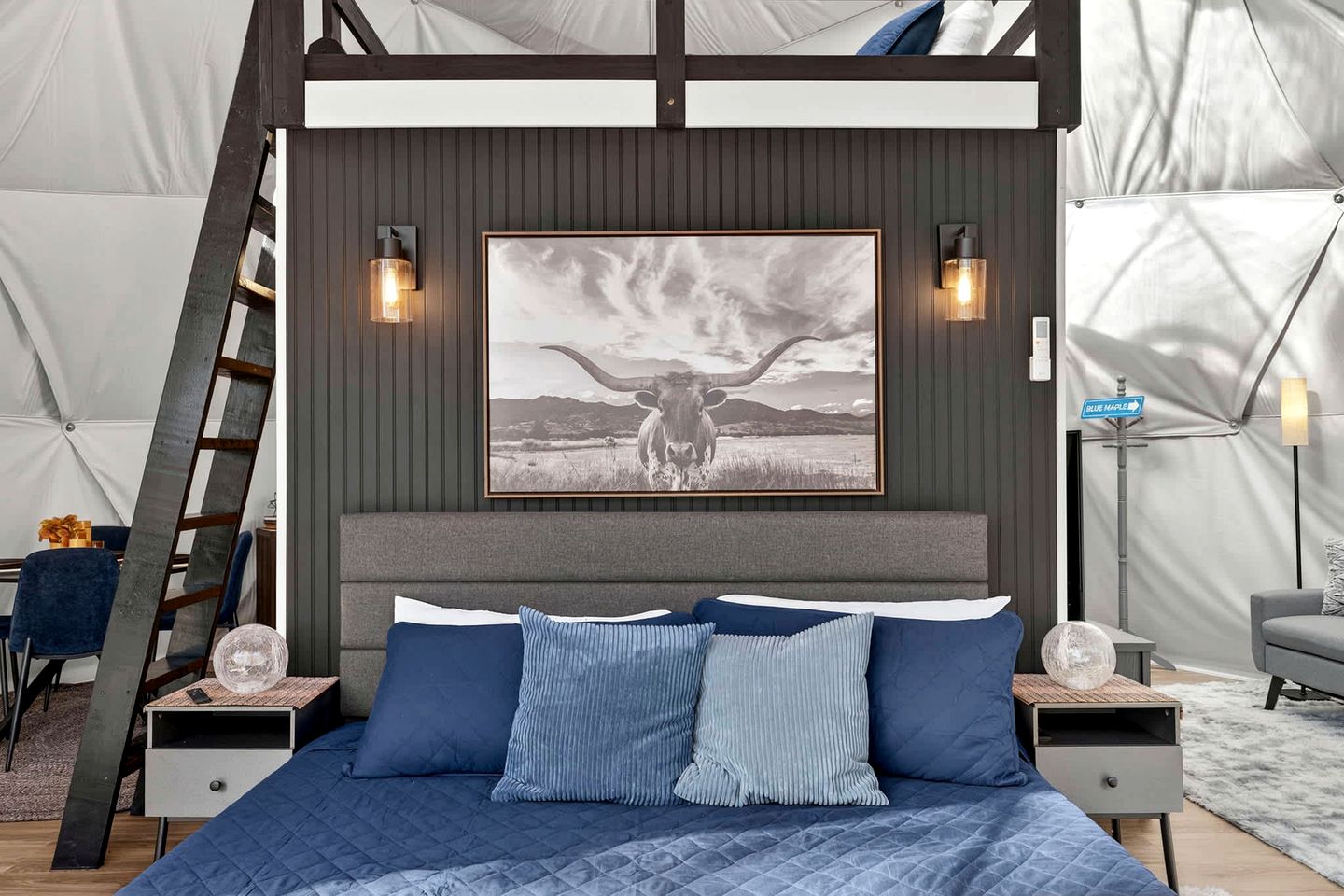 Luxe Stargazing Glamping Dome with Panoramic Views Near Lost River State Park, Wardensville WV