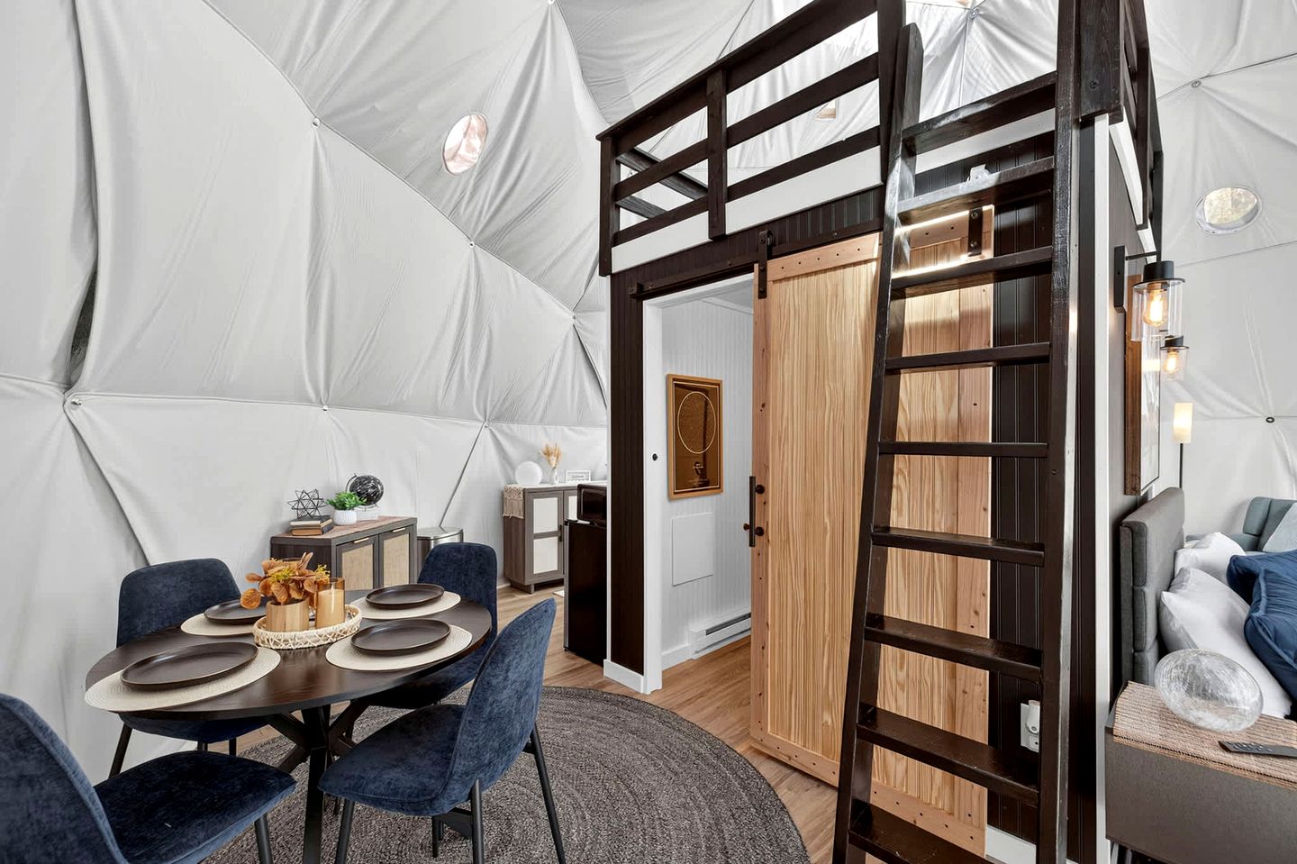 Luxe Stargazing Glamping Dome with Panoramic Views Near Lost River State Park, Wardensville WV