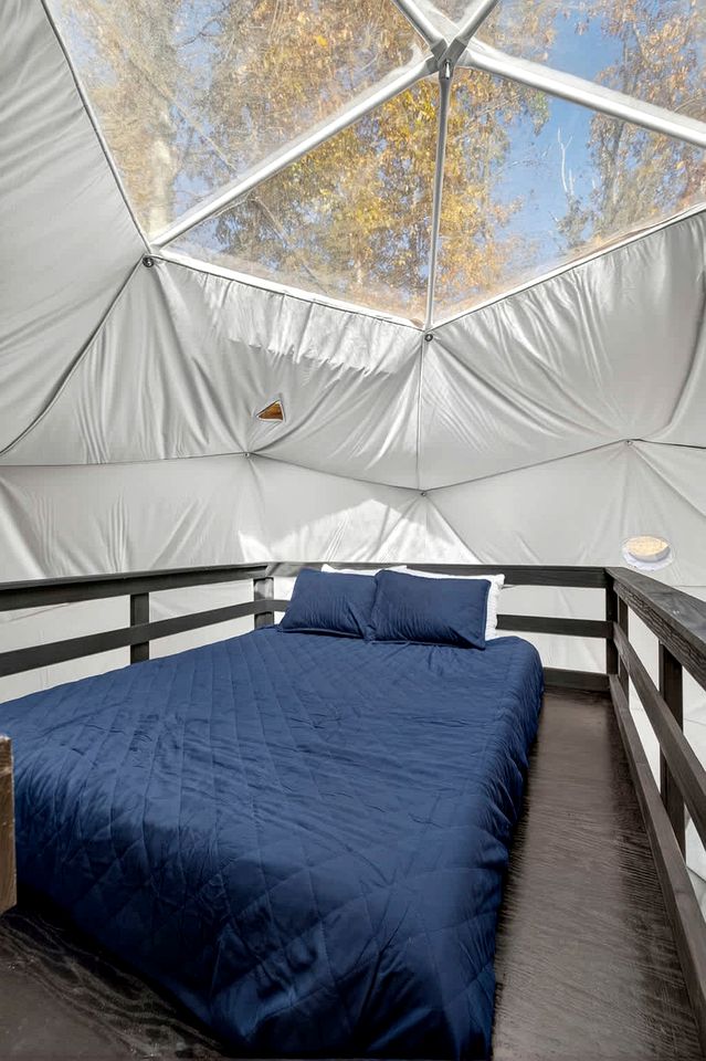 Luxe Stargazing Glamping Dome with Panoramic Views Near Lost River State Park, Wardensville WV
