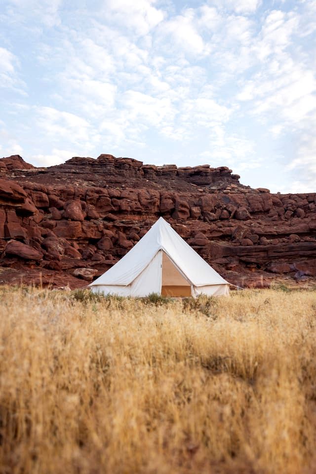 Beautiful Glamping Tent for an Unforgettable Family Escape near Canyonlands National Park in Moab, Utah