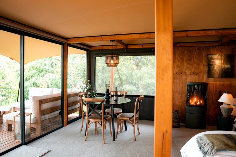 Safari Tents (New Zealand, Havelock North, North Island)