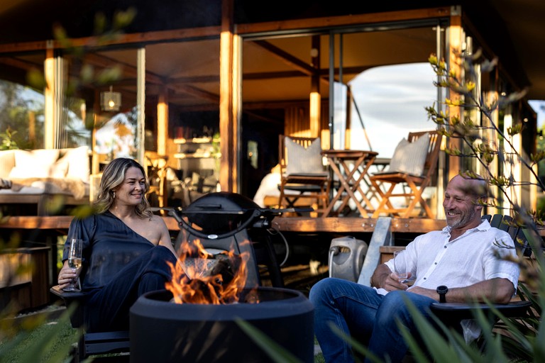 Safari Tents (New Zealand, Havelock North, North Island)