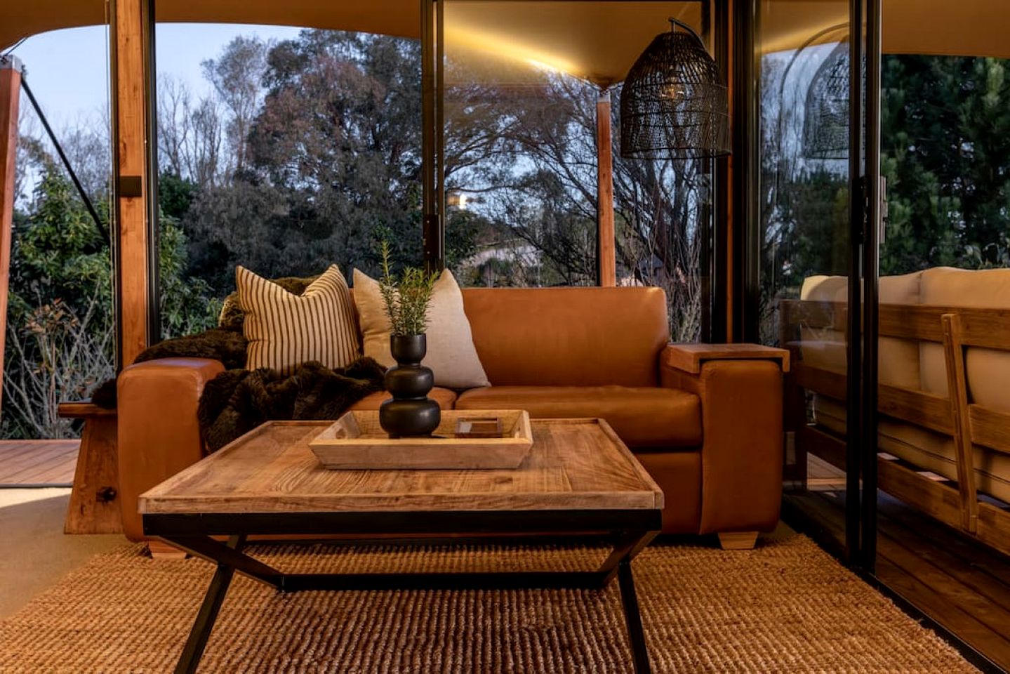 Glamping at its Finest in this Luxury Safari Tent in Havelock North, New Zealand