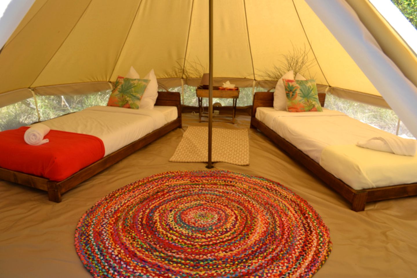 Glamping Getaway in a Safari Tent in the Aveyron Valley, France