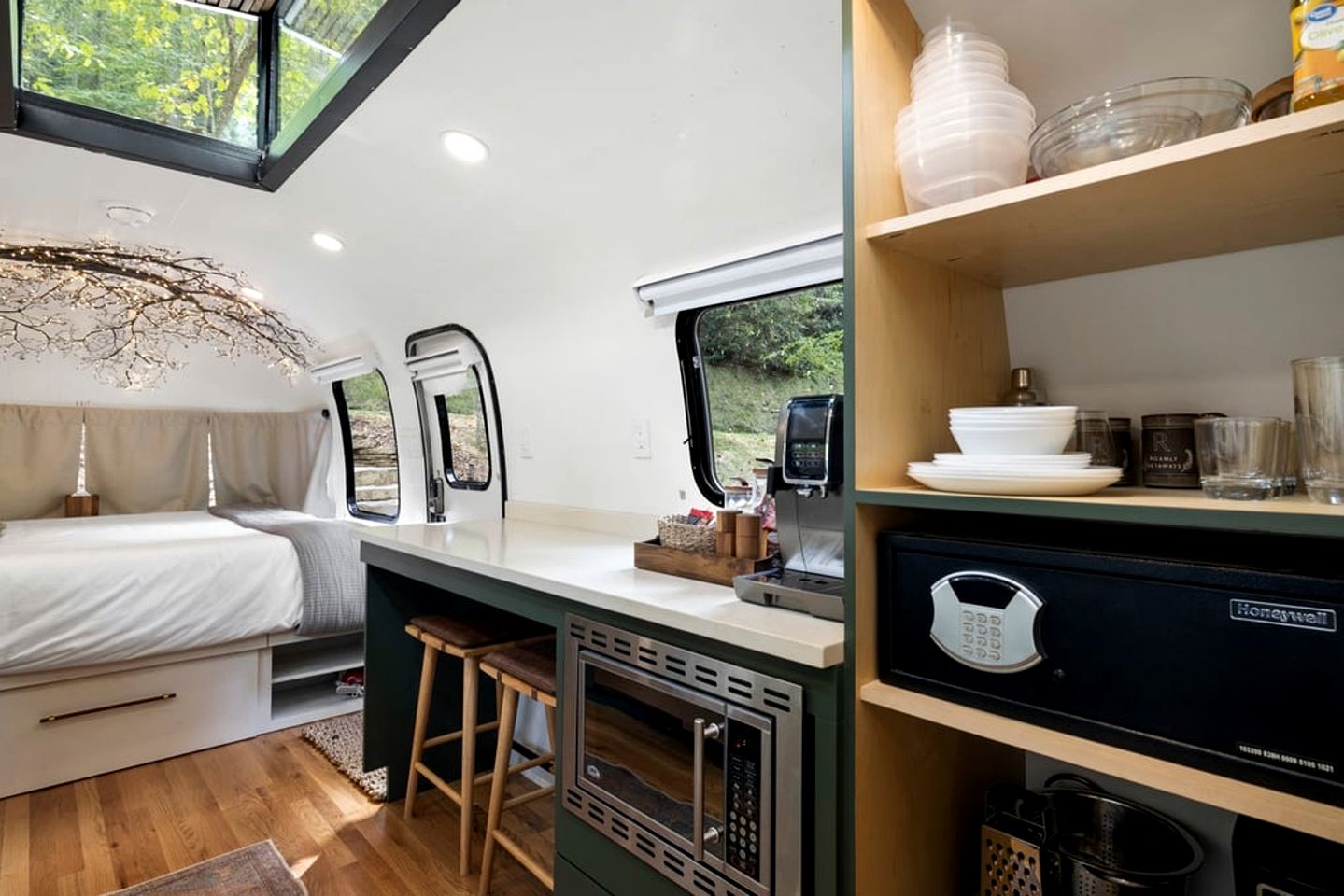 Glamping Getaway in Pisgah Forest in this Lovely Airstream Rental in North Carolina
