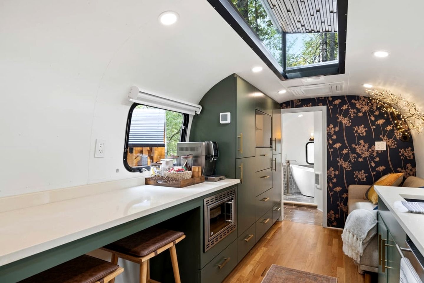 Glamping Getaway in Pisgah Forest in this Lovely Airstream Rental in North Carolina