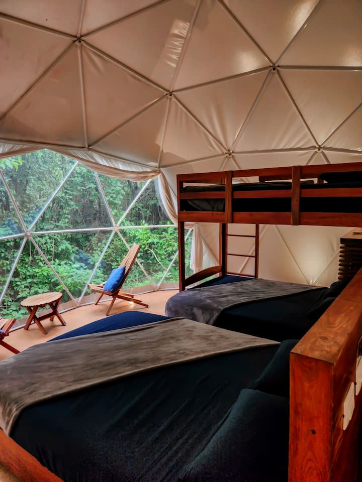 Glamping Getaway Domes for a Coastal Vacation in Tulum, Mexico