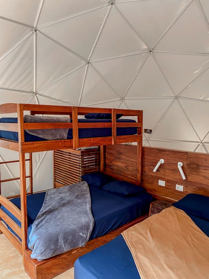 Glamping Getaway Domes for a Coastal Vacation in Tulum, Mexico