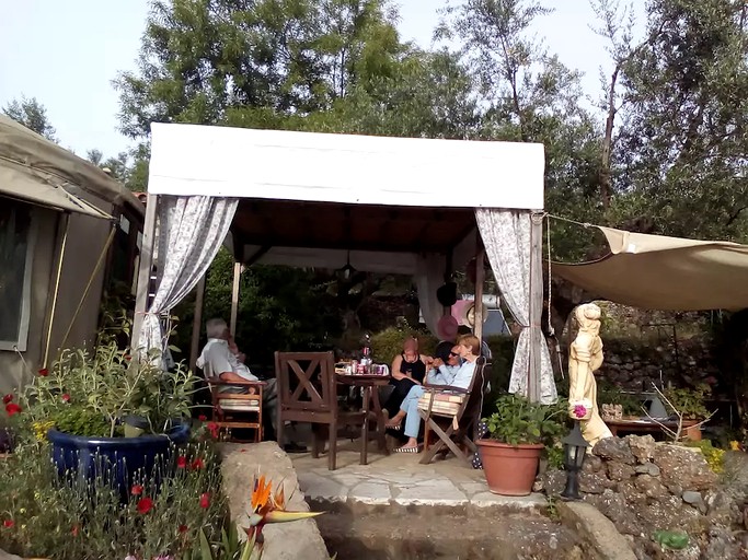 Yurts (Kalamata, Peloponnese, Greece)